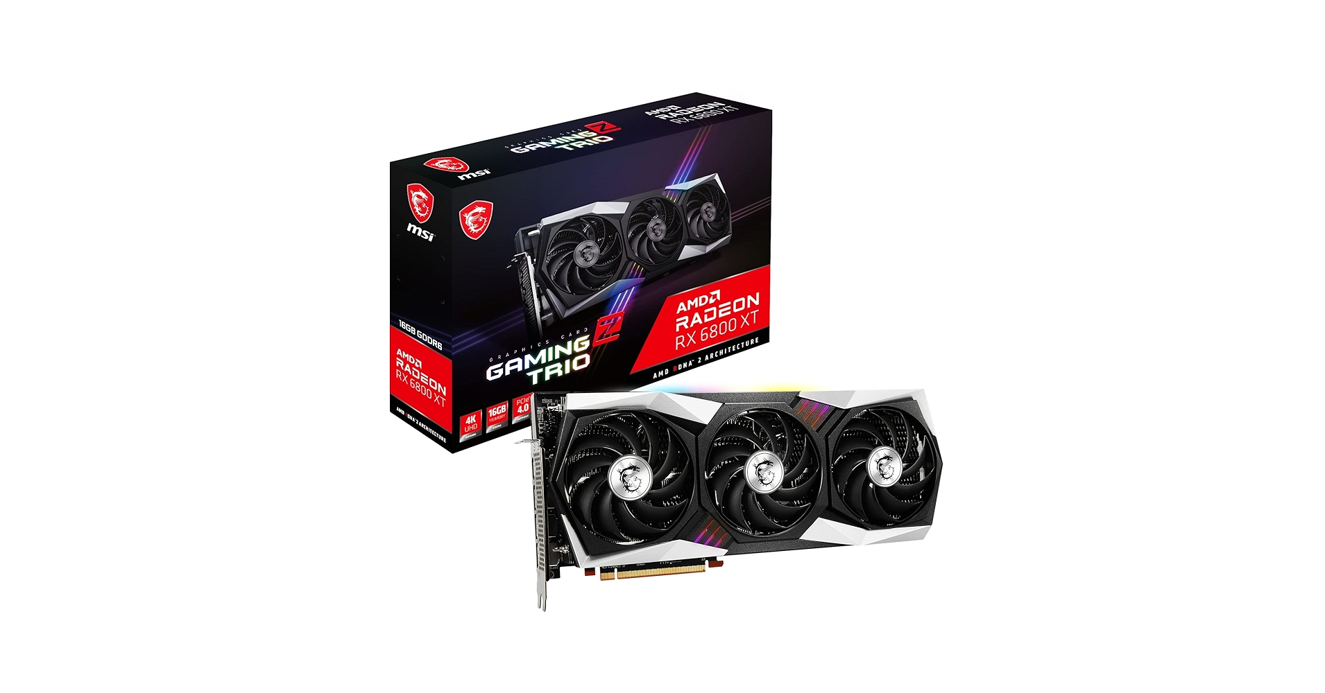 Amazon.com: MSI Gaming AMD Radeon RX 6800 XT 16GB GDRR6 256